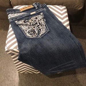 Platinum Plush size 17 embellished jeans